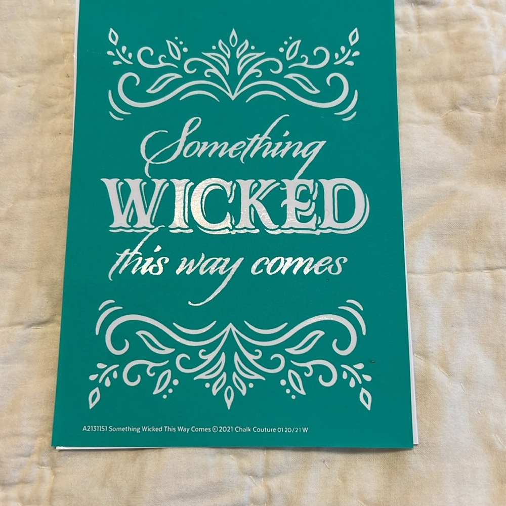 Chalk Couture Size A Transfers - 5 New & Used - Picture 2 of 13